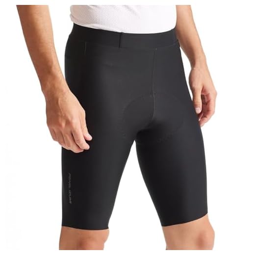 PEARL IZUMI Men's 10.5" Pro Padded Cycling Shorts, Supportive with Pro Levitate Chamois & Reflective Safety Elements, Black, Large