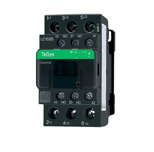 Contacteur tripolaire AC LC1D25 24V pour commande moteur