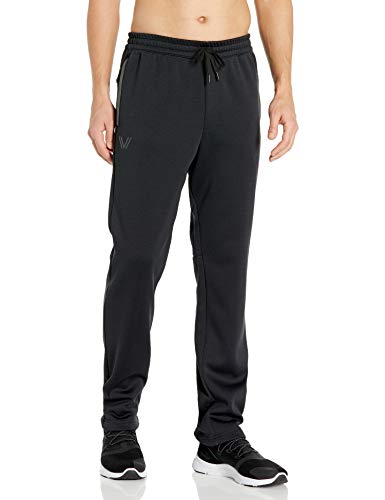 Amazon Brand - Peak Velocity Men's Axiom Water-Repellent Loose-Fit Pant, black, Medium