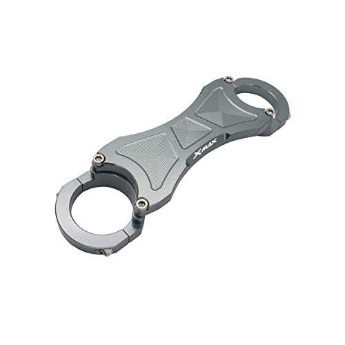 Vorderer hinterer Stoßdämpfer Dämpfer Balance-Link-Halterung Stoßdämpfer hinten für Yamaha Xmax X-MAX 250 300 400 2017-2020 (Grau,Vorderseite)