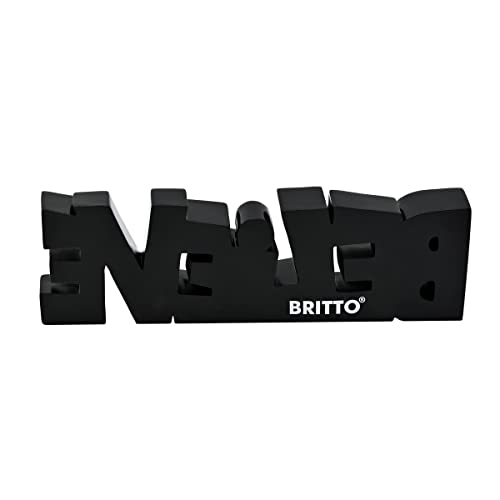 Britto 800002099-22 Resin Word Figurine 9.5", Colorful Pop Art Letters, Artistic Tabletop Decor & Home Accent, Collectible Design By Iconic Artist Romero Believe thumb #2