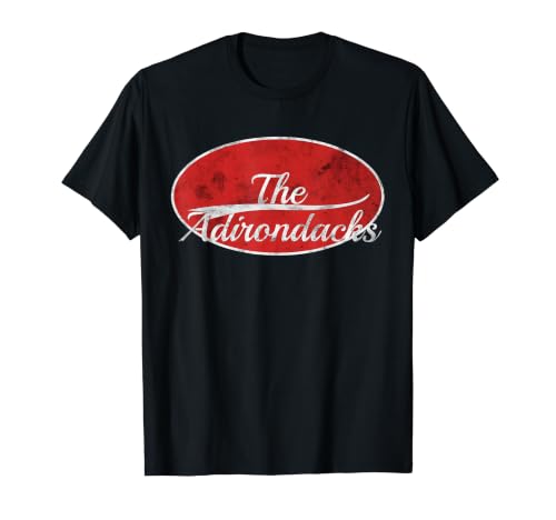 The Adirondacks NY Mountain Varsity Graphic T�V���c