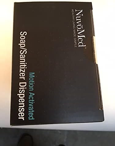 NuvoMed SoapSanitizer Dispenser, Clear