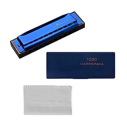 PacuM Harmonica par Instrument Clé Harmonica Clé de C 10 Trou 20 Note Harmonica Harpe Instrument de Musique Harmonica Harmonica (Color : Blu) - Les Beatles, Paul McCartney, John Lennon, RIngo Starr, George Harrison PacuM Harmonica par Instrument Clé Harmonica Clé de C 10 Trou 20 Note Harmonica Harpe Instrument de Musique Harmonica Harmonica (Color : Blu) – Image 4