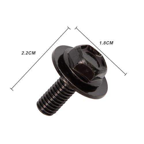 Image of 4PCS 12mm Top Front Skid Plate Bolts and Gasket Fit for Tacoma 4Runner FJ Cruiser Tundra Land Cruiser Sequoia 2013 2014 2015 2016 2017 2018 2019 2020