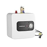 Camplux Pro ME25B Mini Tank Electric Water Heater On-demand Water Heater 2.5 Gallon with Cord Plug 1.44kW at 120 Volts