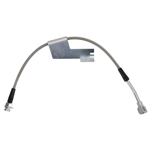 Image of TRQ Front Brake Hose Set Compatible with 1995-1999 Chevrolet C1500 Suburban 1989-2000 C2500 1996-1999 C2500 Suburban 1988-2000 C3500 GMC