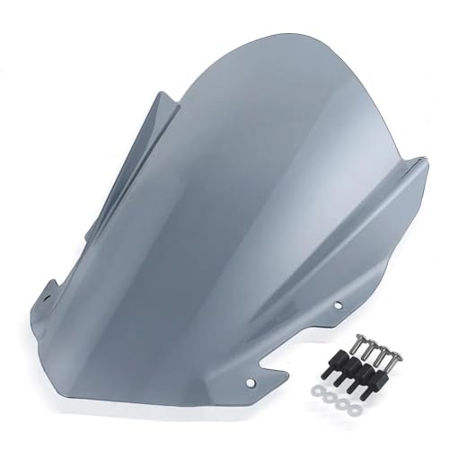 YFBH Motorrad-Windschutzscheibe Windabweiser Für RC 125 200 390 RC200 RC390 2014–2021 Windschutzscheibenschutz Windschutzscheiben Windabweiser(Leichter Rauch)
