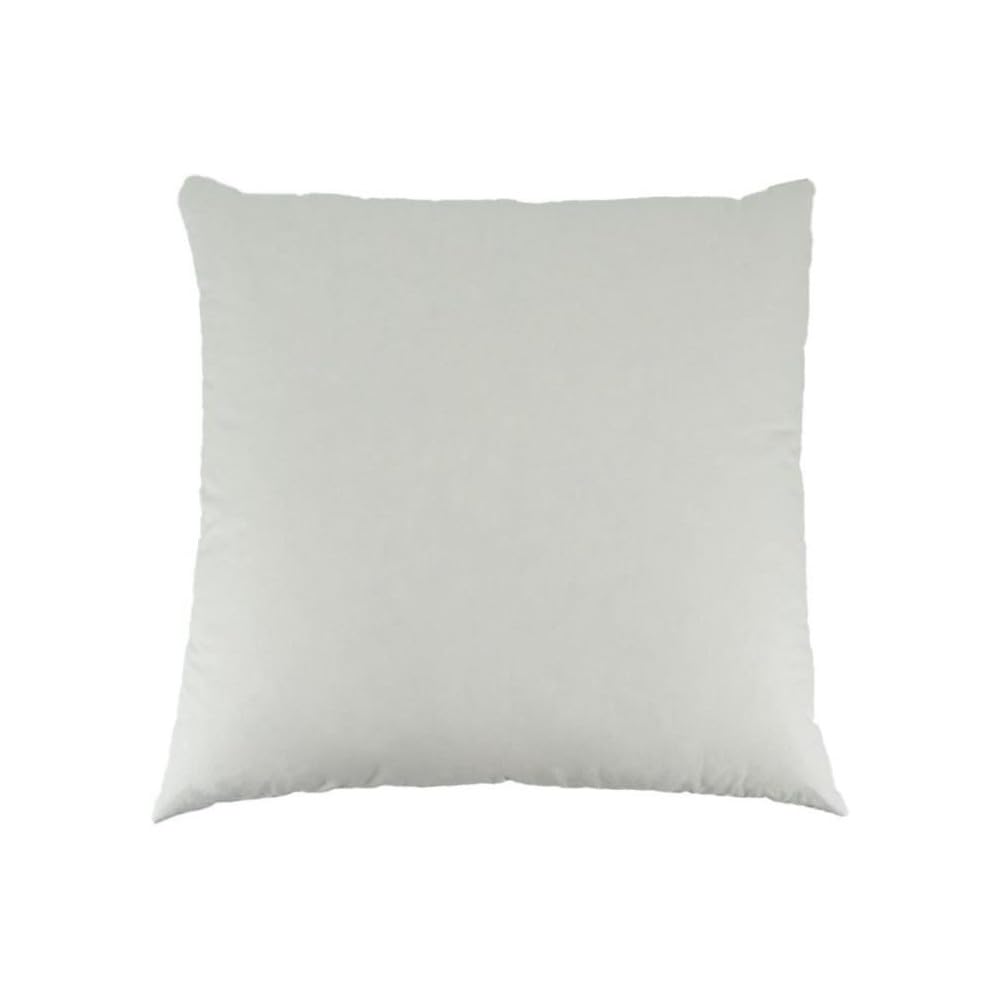 Toison d'or Plumdor Cotton Percale Pillow with Piping Finish, 65cm x 65cm Size