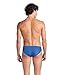ARENA Feel Men's Dynamo Swim Brief Athletic Swimwear Sports Bathing Suit Waterfeel Stretchy Fitness Swimming Stylish Swimsuit Beach and Pool, Royal Blue, US Size 32