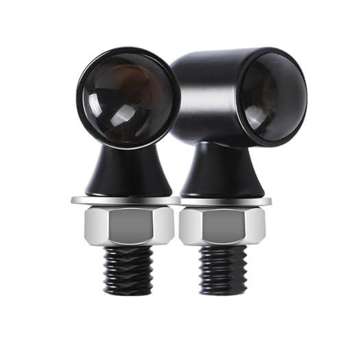 Clignotant LED moto en aluminium M8 12V pour Chopper et Bobber