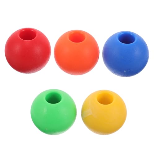 Hohopeti Children's Climbing Rope Bead Stops 5-Pack Outdoor Playset Development Toy