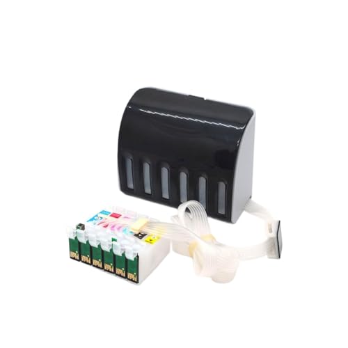 6Color 85 T0851-T0856 CISS System with Auto Reset Chip Compatible with Stylus Photo 1390 Printer