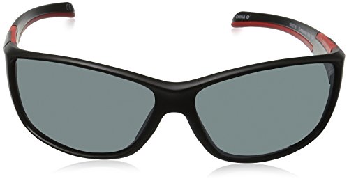 Foster Grant Men's Completion Wrap Sunglasses, Black/Smoke, 67 mm2
