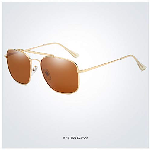Preisvergleich Produktbild HONGYAN Sonnenbrille Unisex Square Sonnenbrille Polarisierte Sonnenbrille Für Frauen Männer