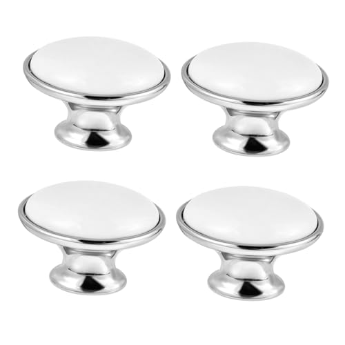 TOYANDONA 4個 ?錫合ドアプルハンドル キャビネット引き出し用取っ手 衣類収納靴箱家具対応 耐久性と取り付け簡単