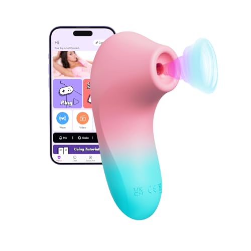 Air Suction Toy Adults Quiet, 10x Vibration & Suction & Remoter with App Control Viboators Toys Clitioral N1501