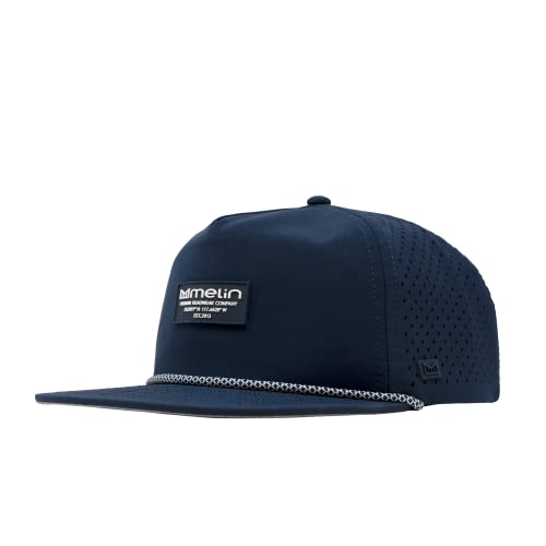 Image of melin Coronado Brick Hydro, Performance Snapback Hat, Water-Resistant Baseball Cap for Men & Women