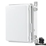 GITRUAX Waterproof Electrical Enclosure Box ip67 Outdoor Junction Box Plastic ABS and Project Box (Grey,8.7'×6.7'x4.4')