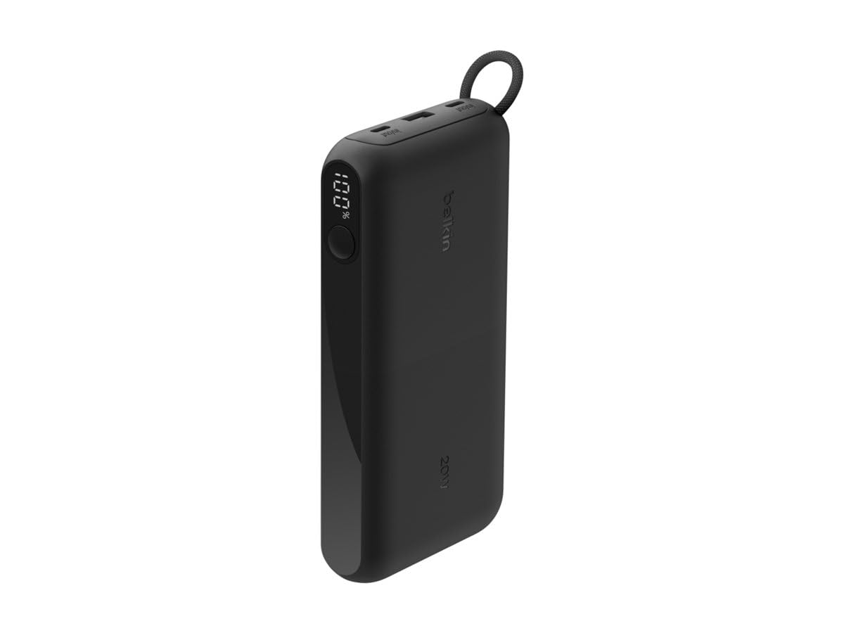 Belkin BoostCharge Batterie Externe 20 000 mAh avec Écran - Noir