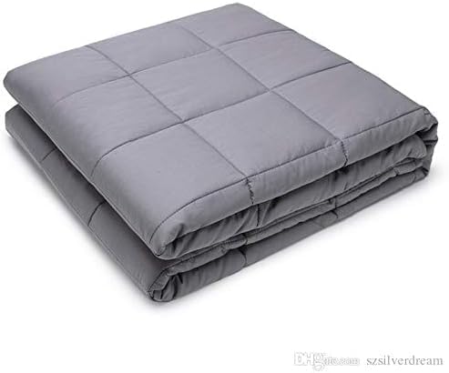 viceroy bedding Weighted Blanket - Premium Material 100% Cotton - Autism Sensory Heavy Weight Blanket for Sleep, Reduces Anxiety, Insomnia (155cm x 200cm - 11.3 kg (25lb)) - Image 5