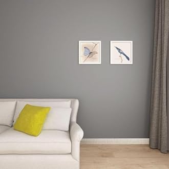 Decotalk Solid Grey Wallpaper Stick and Peel Grey Cabinet Vinyl Wrap Removable 17.7x400 Inch Gray Wallpaper for Bedroom Gray Contact Paper Peel and Stick Solid Color Contact Paper for Cabinets