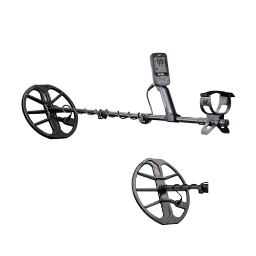 Image of MINELAB Equinox 700 Multi-Frequency Collapsible Metal Detector for Adults & Wireless Headphones Bundle with EQX 15 Coil