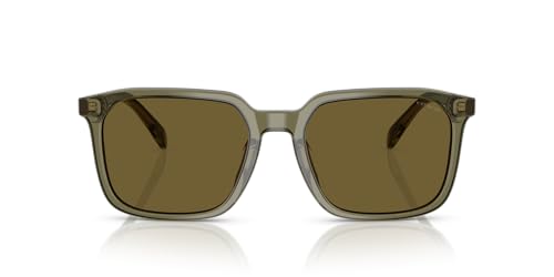 COACH Men's Hc8411u Universal Fit Square Sunglasses