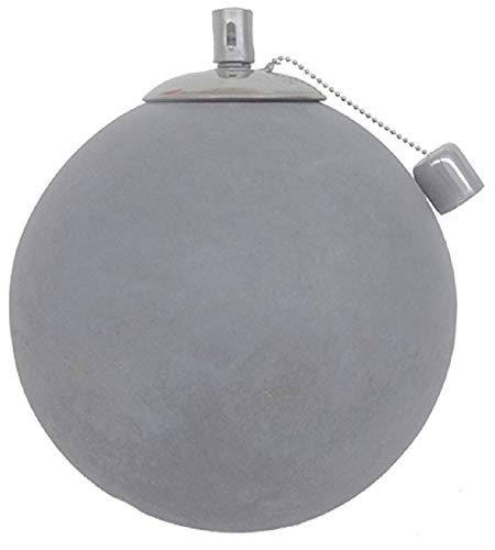 Preisvergleich Produktbild Casablanca Öllampe Globe Magnesia,grau gew.D.20cm