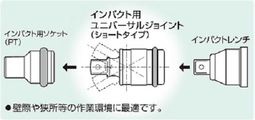 Amazon | トップ工業 (TOP) インパクトレンチ用 ユニバーサル