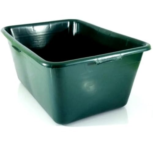 WKH-GMBH Wildwanne Kunststoffwanne Futterwanne Wasserbehälter 40L, 65 oder 90 Liter Lebensmittelecht (90L)