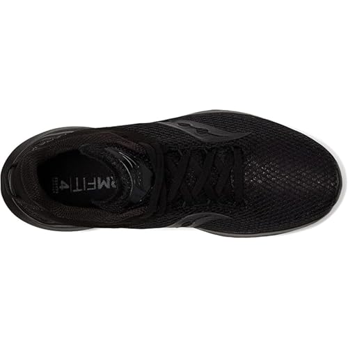 Image of Saucony Womens Kinvara 14 Running Sneakers Shoes - Black