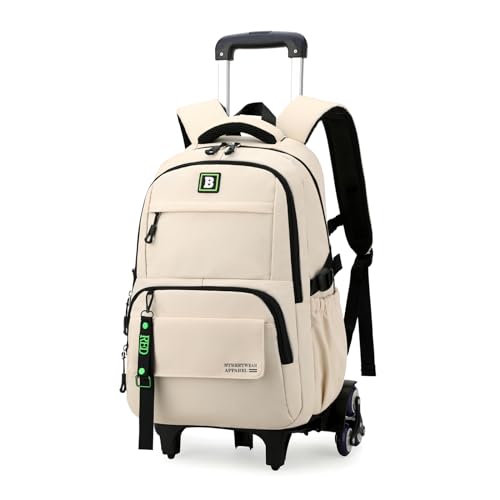 Armbq Rolling Backpack for Boys Kids Backpack with Wheels