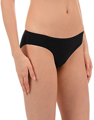 Image of Amante Solid Low Rise Cotton Bikini Panty Pack(Pack of 3)