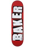 Baker Brand Logo White Skateboard Deck 8.6'