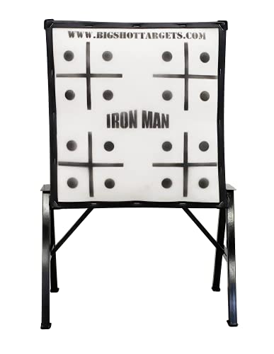 Iron Man 30 Personal Range Target with Heavy Duty Steel Stand