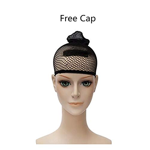 Image of LABEAUTE Long Silver Wig + Eye Patch for Girls Women Cosplay Wig Anime Halloween Party Hair With Ponytail + Cap