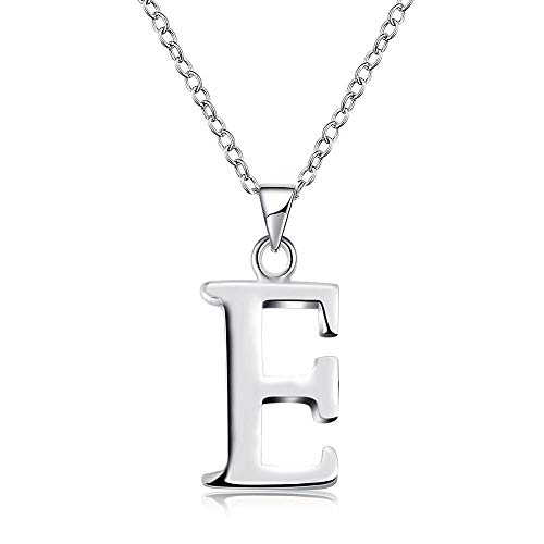 Collier avec pendentifs lettres alphabet argent le cadeau idéal