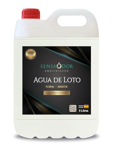 Ambientador 5 litros perfume para hogar Sensaodor (Agua de loto)