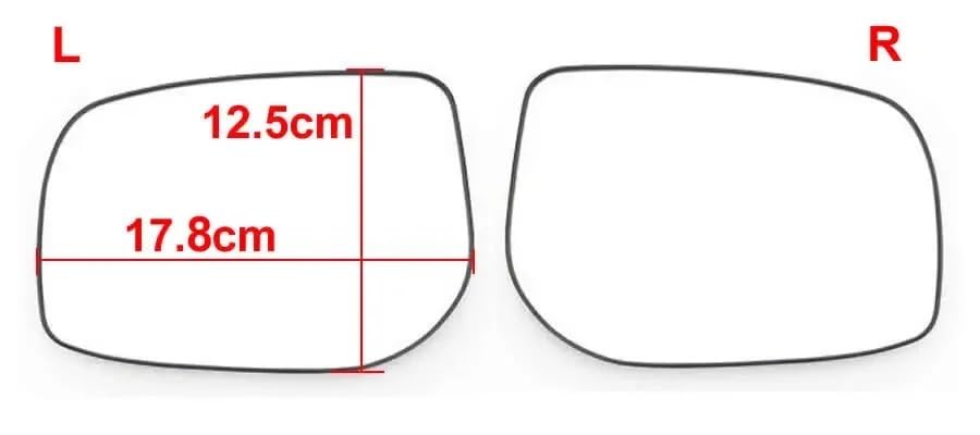 Rétroviseur latéral Camry 2008 miroir cassé solution vision