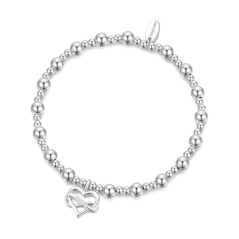 Philip Jones Infinity Heart Beaded Bracelet Cover