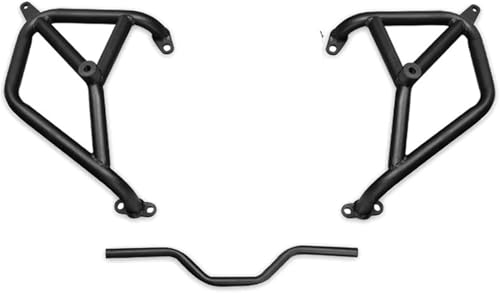 Pare-chocs pour moto noir ZONTES 125C protection de cadre