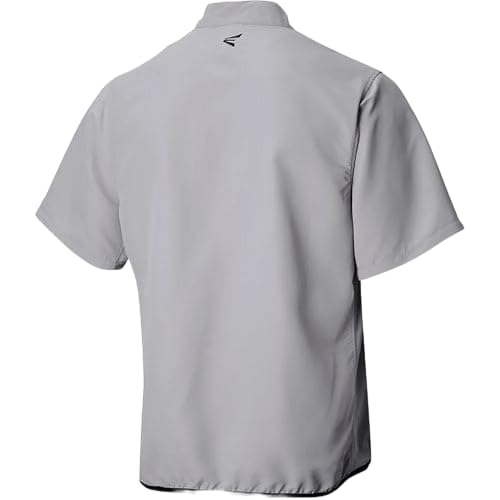 Chaqueta Easton gris evita el enfriamiento de los jóvenes beisbolistas 5