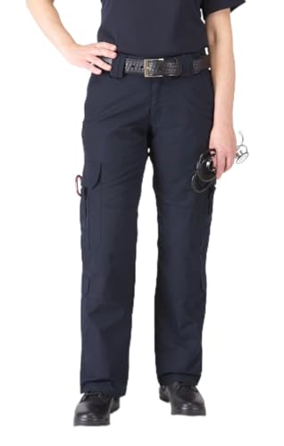 5.11 Tactical Women's Taclite EMS Pants, Regular Fit, 19 Pockets, Style 64369, Dark Navy 2, Women's 8 Regular