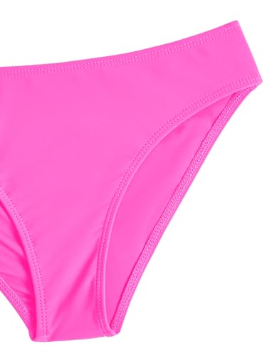 Image of SHENHE Girl's 3 Piece Swimsuits Cute Spaghetti Strap Triangle Bikini with Ditsy Floral Cover Up Teen Bathing Suits