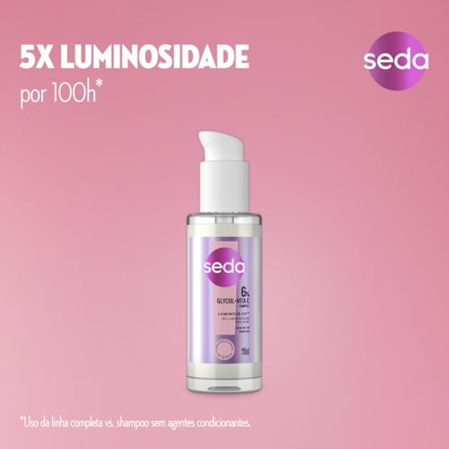Seda Luminous UV Leave-In Sérum 6% Glycol e Vita C Complex 110ml