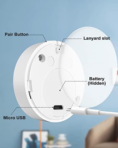 Miniatura 7 de Dekala Sensor remoto para termómetro higrómetro inalámbrico para interiores y exteriores