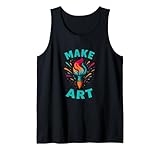 Parfait pour les peintres, illustrateurs, designers et rêveurs créatifs qui vivent pour transformer l'imagination en couleur. Ce design vibrant et audacieux dispose d'une flamme de pinceau surréaliste qui symbolise le feu de la créativité et de l'expression artistique.