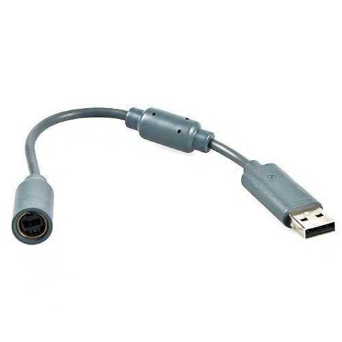 USB Breakaway Dongle For Xbox 360 Controller – Connect To PC Or Console, Wired Adapter