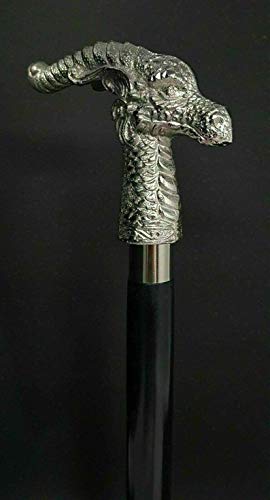 Game of Thrones Dragon Walking Stick Handle Wooden Walking Cane Beautiful Gift